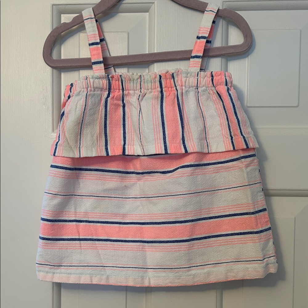 Carter's Pink and Blue Striped Camisole